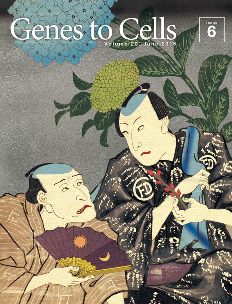 花を咲かせる２人の役者